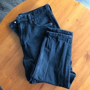 NWOT Petite Moms Jeans - Black